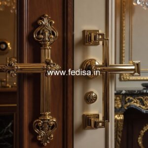 Classic Brass Door Handle Collection BDR-6545