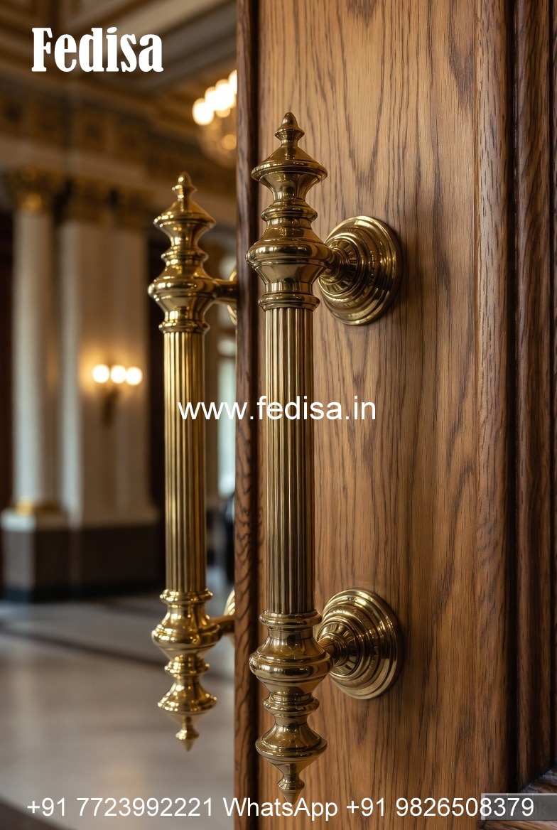 Viral Brass Door Handle Collection BDR-6625
