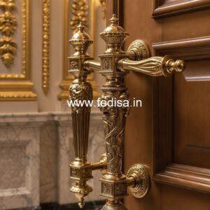 Handcrafted Brass Door Handle Designs BDR-6639