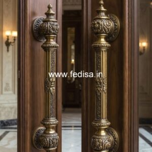 Brass Door Handle for Villa Entrance BDR-6641