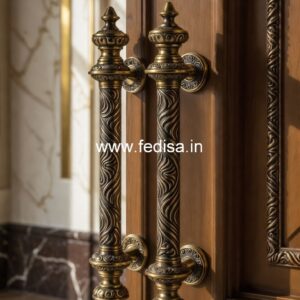 Antique Style Brass Door Handles BDR-6679