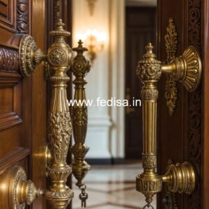 Designer Brass Door Handle for Interiors BDR-6682