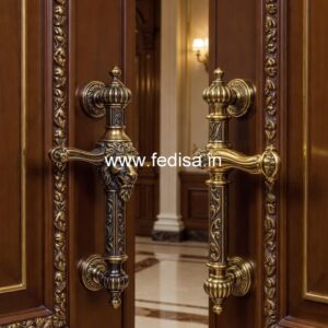 High-End Brass Door Handle Designs BDR-6685