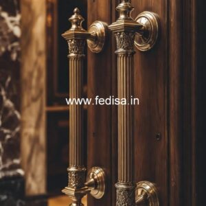 Brass Door Handle for Royal Homes BDR-6695