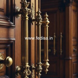 Stylish Entrance Brass Handle BDR-6702