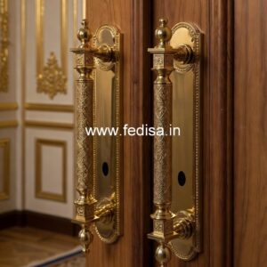 Classic Brass Door Hardware Designs BDR-6714