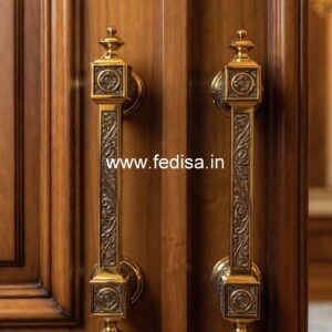 Brass Door Handle with Unique Design BDR-6722