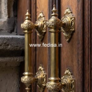 Premium Brass Door Handle Ideas for Villas BDR-6778