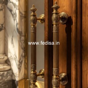 Luxury Brass Door Handles for Interior Designers BDR-6789