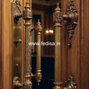 Stylish Brass Handles for Wooden Doors BDR-6792