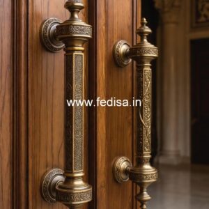 Premium Brass Door Handles for Modern Villas BDR-6808