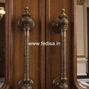 Stylish Luxury Brass Handles for Main Doors BDR-6816