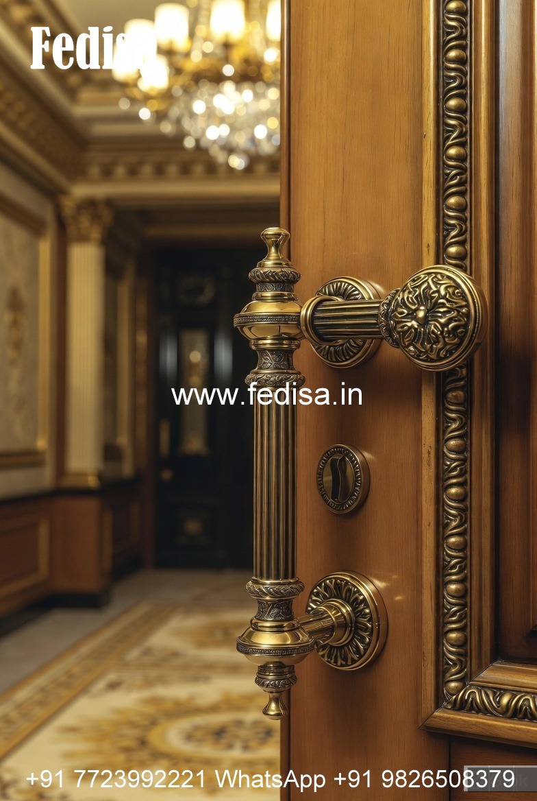 Elegant Brass Door Handle Collection BDR-6838