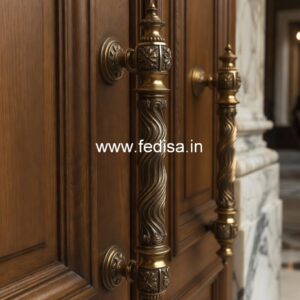 Luxury Brass Door Handle Styles BDR-6843