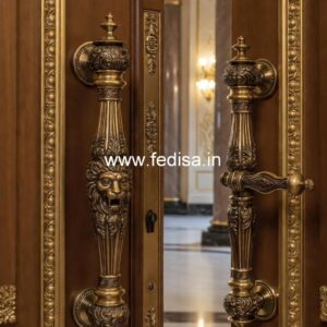 Premium Brass Door Hardware for Villas BDR-6850