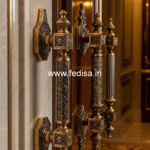 Minimalist Brass Door Handle Styles BDR-6871