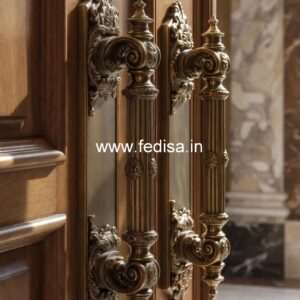 Sleek Modern Brass Door Handles BDR-6882