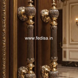 Stylish Modern Brass Entry Handles BDR-6913