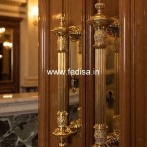 Classic Brass Door Handle Trends BDR-6938