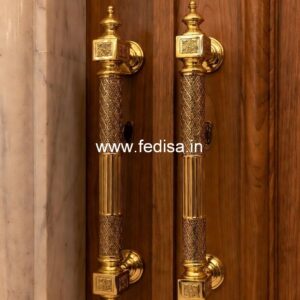 24 Stunning Brass Door Handle Designs You Must See BDR-6970