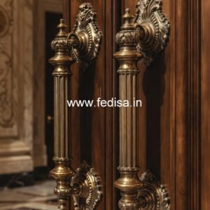 Brass Door Handle for Luxury Entry BDR-7082