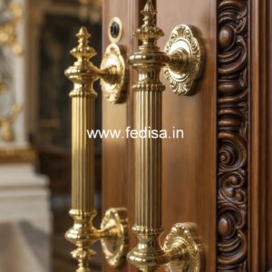 Stylish Entrance Brass Handle BDR-7104