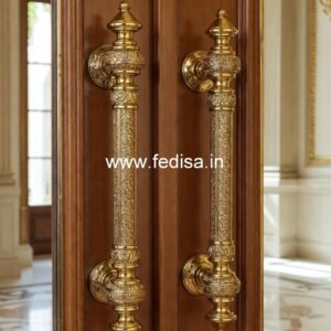 Brass Door Handle for Designer Entry BDR-7126