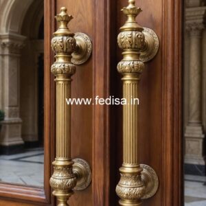 Elegant Brass Door Handle Designs BDR-7127