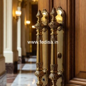 Custom Brass Door Handle Manufacturer BDR-7145