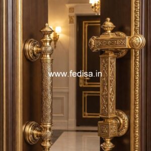 Solid Brass Door Handle for Sale BDR-7146