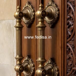Modern Luxury Brass Door Handles for Villas BDR-7168