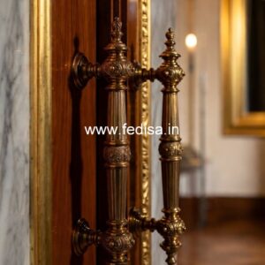 Modern Entry Door Brass Handles BDR-7178