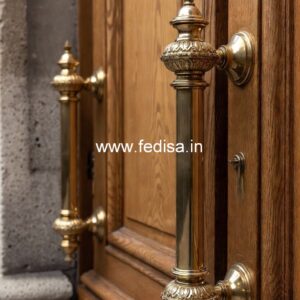 Designer Brass Pull Handles for Wooden Doors BDR-7179