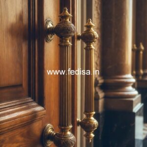 Premium Brass Door Handle Ideas for Villas BDR-7180