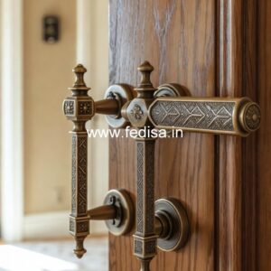 Elegant Brass Handles for Entrance Doors BDR-7181