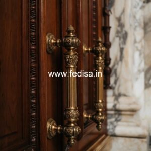 Luxury Brass Door Handles for Interior Designers BDR-7191