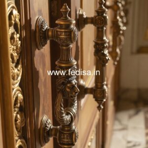 Best Brass Door Handles for Home Entry BDR-7193