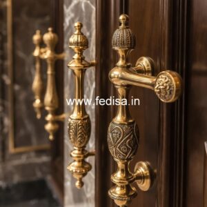 Premium Designer Brass Handles for Doors BDR-7216