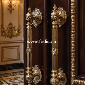 High-End Brass Handles for Entry Doors BDR-7237