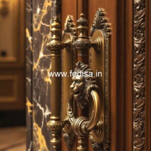 Elegant Brass Door Handles for Premium Homes BDR-7248
