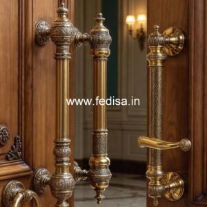 Premium Brass Door Handles for Modern Homes BDR-7256