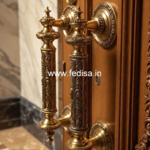 Stylish Modern Brass Door Designs BDR-7288