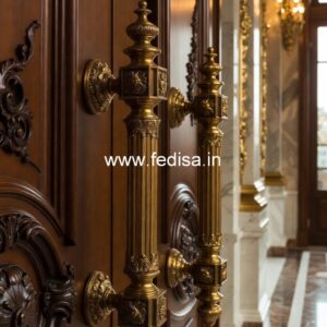 Stylish Contemporary Brass Door Handles BDR-7296
