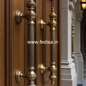 Minimal Brass Door Handle Collection BDR-7298