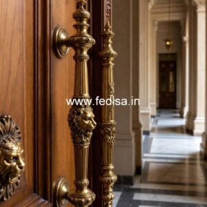 Minimalist Brass Door Designs BDR-7304