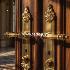 Stylish Brass Door Handles Modern Look BDR-7307