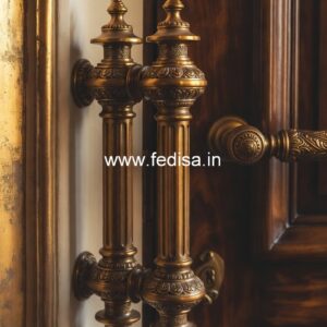 Classic Brass Door Handle Collection BDR-7349