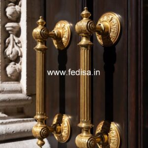 Stylish Brass Door Handles for Main Door BDR-7437