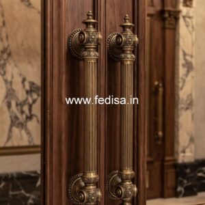 Solid Brass Door Handle for Classic Interiors BDR-7440