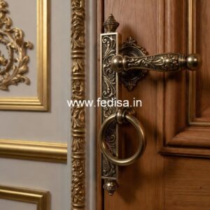 Antique Finish Brass Door Handle BDR-7455